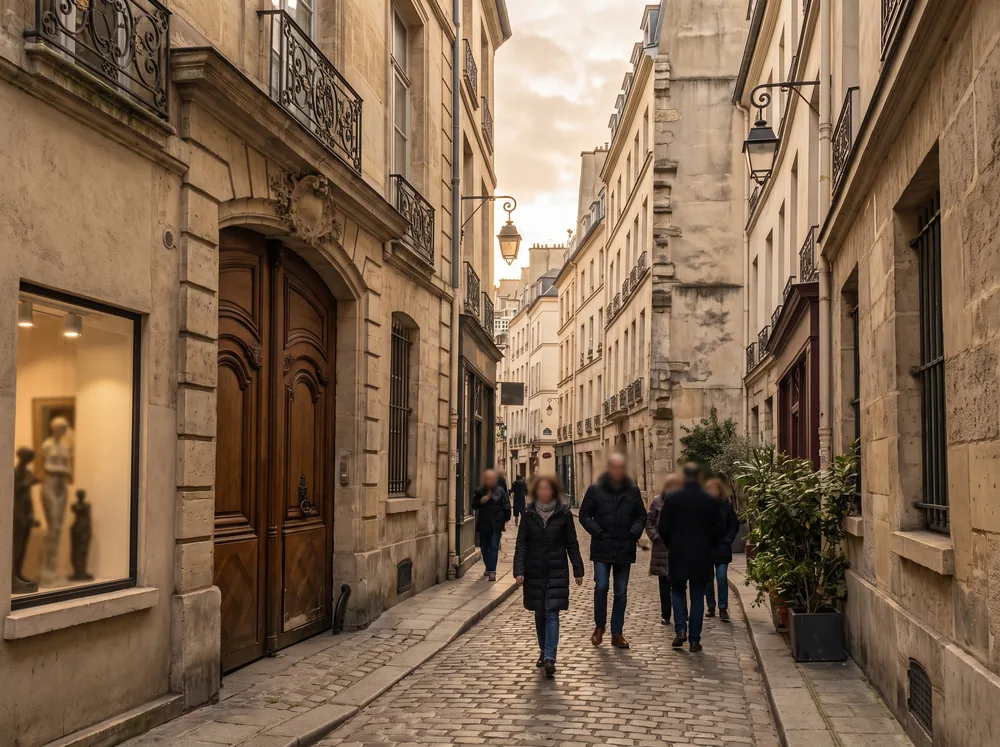Débarras de cave à Paris 3e — quartier Le Marais Nord